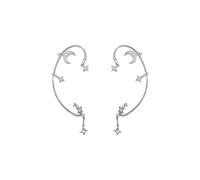 GGYTMQL 1 pièce Sweet Zircon Moon Star Women's Women's Nifr