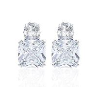 GGYTMQL 100% Sapphire a créé des Boucles d'oreilles de Goujon Moisanite pour Les Femmes Anniversaire de Mariage Bijoux