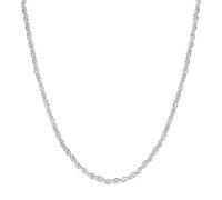 GGYTMQL 16/18/20/22/24 pouces Collier de chaîne de corde pour femme Gift de mariage d'anniversaire