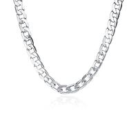 GGYTMQL 16/18/20/22/24 pouces Collier de chaîne latérale 8 mm pour femme Bijoux Gift fait en Chine