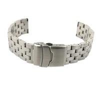 GGYTMQL 18 20 22 22 mm à libération rapide Solide en acier inoxydable Sangle de montre plate Interface plate Bandonnées Bracelet de bracelet avec outil