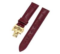 GGYTMQL 19 mm 20 mm 22 mm Bands de Montre à Feuilles de Vache Double Face pour viachement VC Watch Strap Constantin pour Hommes et Femmes Bracelets en Cuir de Vache