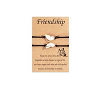 GGYTMQL 2/3/4/5 Bracelets d'amitié PCS Bracelets à distance assortis pour les amis Love Knot Infinity Bracelet For Women BFF BFF Bracelet Gifts for Best Friends Sisters