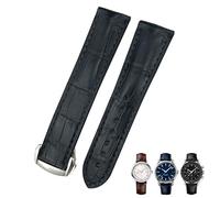 GGYTMQL 20 mm 21 mm 22 mm 19 mm Band de Montre d'alligator pour Les spécialités de Ville.