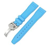 GGYTMQL 21 mm Soft FluorUbber Watchbands 20 mm 22 mm pour les outils de sangle de montre en caoutchouc naturel Portofino