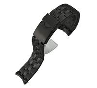 GGYTMQL 21 mm T120 T120 Bandons de montre en acier inoxydable solide pour T120407 ACCESSOIRES PIÈCES DE MONTRATION BRACELET HOMM