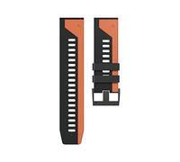 GGYTMQL 22 26 mm STACTES DE MONTRATION COLORFE pour 7 7X 6 6X 5X 5 Plus 3 3hr 935 945 S60 Silicone EasyFit Watch Wristbang Correa/Black Grey/Feni * 7 *