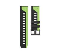 GGYTMQL 22 26 mm STACTES DE MONTRATION COLORFE pour 7 7X 6 6X 5X 5 Plus 3 3hr 935 945 S60 Silicone EasyFit Watch Wristbang Correa/Black Grey/Feni * 7 *