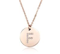 GGYTMQL 26 Lettres Collier Femmes argentées plaquées Rond Crystal Alphabet Pendant Choker Fashion Bijoux Nouveau Cadeau à Girl