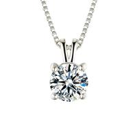 GGYTMQL 2CT LAB Diamond Pendant Real Party Wedding Pendentid Collier Chain Chain pour femmes Bijoux fins fabriquées en Chine