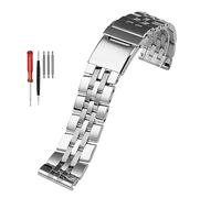 GGYTMQL 316L Bande de surveillance en acier inoxydable 22 mm 24mm 24 mm en métal solide pour le bracelet de montre montre pour A49350 AB042011