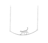 GGYTMQL 925 Bijoux Walking Cat Clavicule Colliers