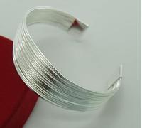 GGYTMQL 925 bracelet rond à cœur ouvert pour femmes bracelets manchette