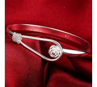 GGYTMQL 925 bracelet rond à cœur ouvert pour femmes bracelets manchette
