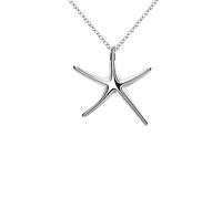 GGYTMQL 925 Chaîne de 18 pouces STARFISH PENDANT POUR LES FEMMES CADEMENT