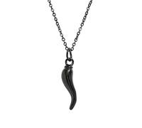 GGYTMQL 925 Collier de Corne Italien coloré pour Femmes pour Femmes, Pendentif à la Corne Italienne, Collier de Piment, Collier de Poivre Italien pour Cadeaux de Noël