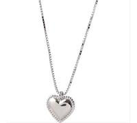 GGYTMQL 925 Collier de pendentif cardiaque pour femmes collier de couloir de joaillerie de mariage