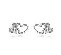 GGYTMQL 925 Solide Real Sterling Sweet Plane Stud Oreads Gift for Women Lady Jewelry