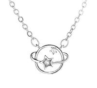 GGYTMQL 925 Star States Collier pour femmes Colliers de troupeaux en pierre de zircon Pendants