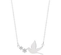 GGYTMQL 925 Zircon Animals Bird Charm Pendant Pendant Choker Collier Party Bijoux pour femmes