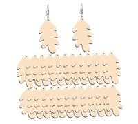 GGYTMQL Accessoires 50pcs Party Decor Decor Charms Boucles de Bijoux Décor de Boucles d'oreilles pour Enfants Étiquettes