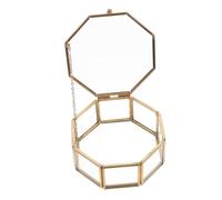 GGYTMQL Accessoires Filles Alliage BIENDRIE Stockage Collier Organisateur de Boucle d'oreille octogonale