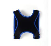 GGYTMQL Accolade arrière de Soutien Ceinture Femmes l'homme Correcteur réglable Corcar pour épaule épine Corset Lumbar (Couleur: Bleu)