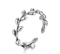 GGYTMQL Anneau d'anniversaire féminin - Retro Love Lotes Anneau de doigt ouvert empilable, Rague conjointe prometteur promesse, cadeaux commémoratifs