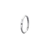 GGYTMQL Anneaux d'argent pour femmes 925, S925 Silver Ajustement Rings initiaux AZ AZ ALPHABET EN ALPHABET LETTRE DÉLICATE U RING OUVERT RING RAGNE CALLE POUR MOME FEMME GRIPHREAL AMIS Cadeaux