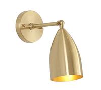 GGYTMQL Apponce de Mur de Laiton Minimaliste scandinave. Décor de Couloir Aménagement de Lampes murales minimalistes. Corridor E27 Lampe Murale personnalisée à Seule tête. Chambre à Coucher, Chevet,