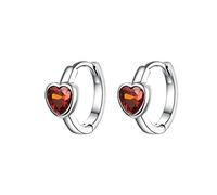 GGYTMQL Authentique 925 Service Coeur COBIQUE CUBIQUE CUBIQUE BOUCtes d'oreilles pour Femmes Mini Our Eargers Girl Anti-Allegy Girl GITS