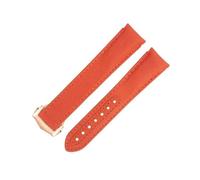 GGYTMQL Band de Montre de Tissu en Nylon en Nylon de 20 mm New Orange for Strap pour AT150 300 Bandon de Montre de Montre de Montre courbée