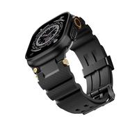 GGYTMQL Bande de montre en caoutchouc pour bande S10 46 mm S10 42 mm Ultra 49 mm 45 mm 44 mm Bandoues de montre en caoutchouc STRAPE IMPHERPOR