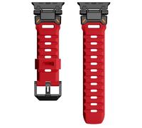 GGYTMQL Bande de montre en caoutchouc pour bande S10 46mm S10 42 mm Ultra 49 mm 45 mm 44 mm Bandoues en caoutchouc imperméables