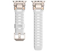 GGYTMQL Bande de montre en caoutchouc pour bande S10 46mm S10 42 mm Ultra 49 mm 45 mm 44 mm Bandoues en caoutchouc imperméables