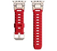 GGYTMQL Bande de montre en caoutchouc pour bande S10 46mm S10 42 mm Ultra 49 mm 45 mm 44 mm Bandoues en caoutchouc imperméables
