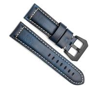 GGYTMQL Bandle de montée en cuir Sangle de montre de cire d'huile pour courroie de montre avec accessoires de remplacement de boucle