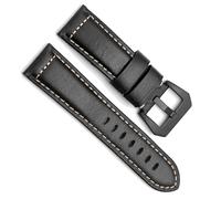 GGYTMQL Bandle de montée en cuir Sangle de montre de cire d'huile pour courroie de montre avec accessoires de remplacement de boucle