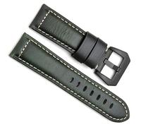 GGYTMQL Bandle de montée en cuir Sangle de montre de cire d'huile pour courroie de montre avec accessoires de remplacement de boucle