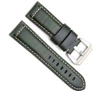 GGYTMQL Bandle de montée en cuir Sangle de montre de cire d'huile pour courroie de montre avec accessoires de remplacement de boucle