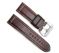 GGYTMQL Bandle de montée en cuir Sangle de montre de cire d'huile pour courroie de montre avec accessoires de remplacement de boucle