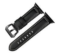 GGYTMQL Bandons de Montre en Cuir Vintage Compatible avec Une Bande de Montre 45 mm 41 mm 44 mm 40 mm 42 mm 38 mm série 7 6 SE 5 4 3 Brode DE MONTRATION/pour LA Montre 42 mm/blé S