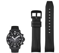 GGYTMQL Bands de montres en silicone de 22 mm pour Tissot T120417 T120407 Quartz Dial Rubber Sport Men de montre Watch Band Immas