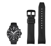 GGYTMQL Bands de montres en silicone de 22 mm pour Tissot T120417 T120407 Quartz Dial Rubber Sport Sport Men de montre Watch Band Immas