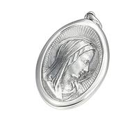 GGYTMQL Bijou exquis, pendentif Vierge Marie pour homme, gothique vintage Vierge Marie S, pendentif + chaîne 50 cm