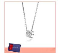 GGYTMQL Bijoux/Colliers Collier Collier Chaîne de clavicule femelle Tempérament Tempérament Cold Wind Rose Pendentif For Girlfriend Gift Women's Pendants