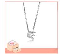 GGYTMQL Bijoux/Colliers Collier Collier Chaîne de clavicule femelle Tempérament Tempérament Cold Wind Rose Pendentif For Girlfriend Gift Women's Pendants