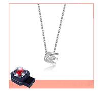 GGYTMQL Bijoux/Colliers Collier Collier Chaîne de clavicule femelle Tempérament Tempérament Cold Wind Rose Pendentif For Girlfriend Gift Women's Pendants