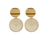 GGYTMQL Bijoux Creux d'anneau de Boucles d'oreilles exagérées personnalisées
