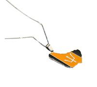 GGYTMQL Bijoux Nouveau 2025 Arrivée en acier inoxydable Email Gol Couleur Barbade Island Carte Pendant Colliers Fashion Barbados Carte avec pour vous accessoires Gift Créatif Tendy Gift